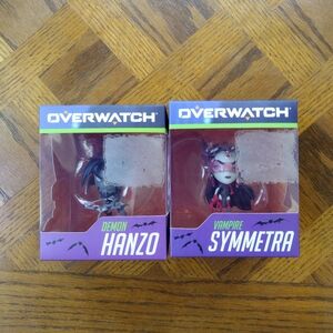 Overwatch Demon Hanzo and Vampire Symmetra figures NIB